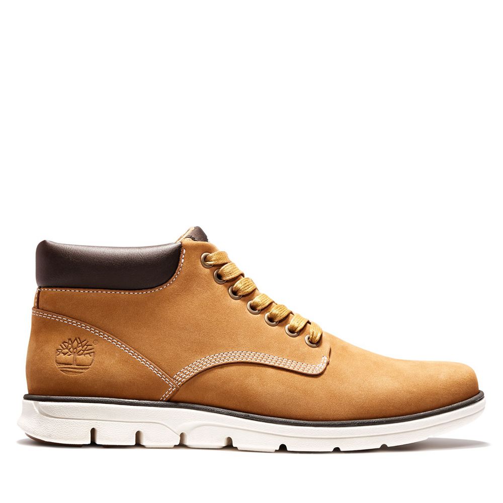 Botas de Seguridad Timberland Hombre Bradstreet Cuero Sneaker Marrones - Chile SKD-182594